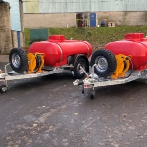 Two Fire Fighting Water Bowsers