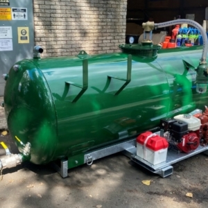 Close Up of Our 3000 Litre Skid Base Vacuum Tanker