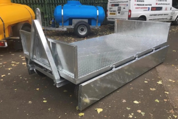 Site Tow Able Turn Table Trailer