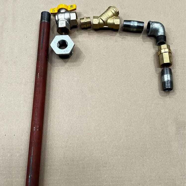 3/4" Suction Pipe Kit (For units previously fitted with a hand Pump) Trailer Engineering