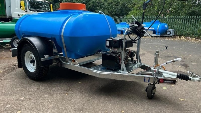 3000psi Yanmar Pressure Washer 2000 Litre Highway Tow Water Bowser