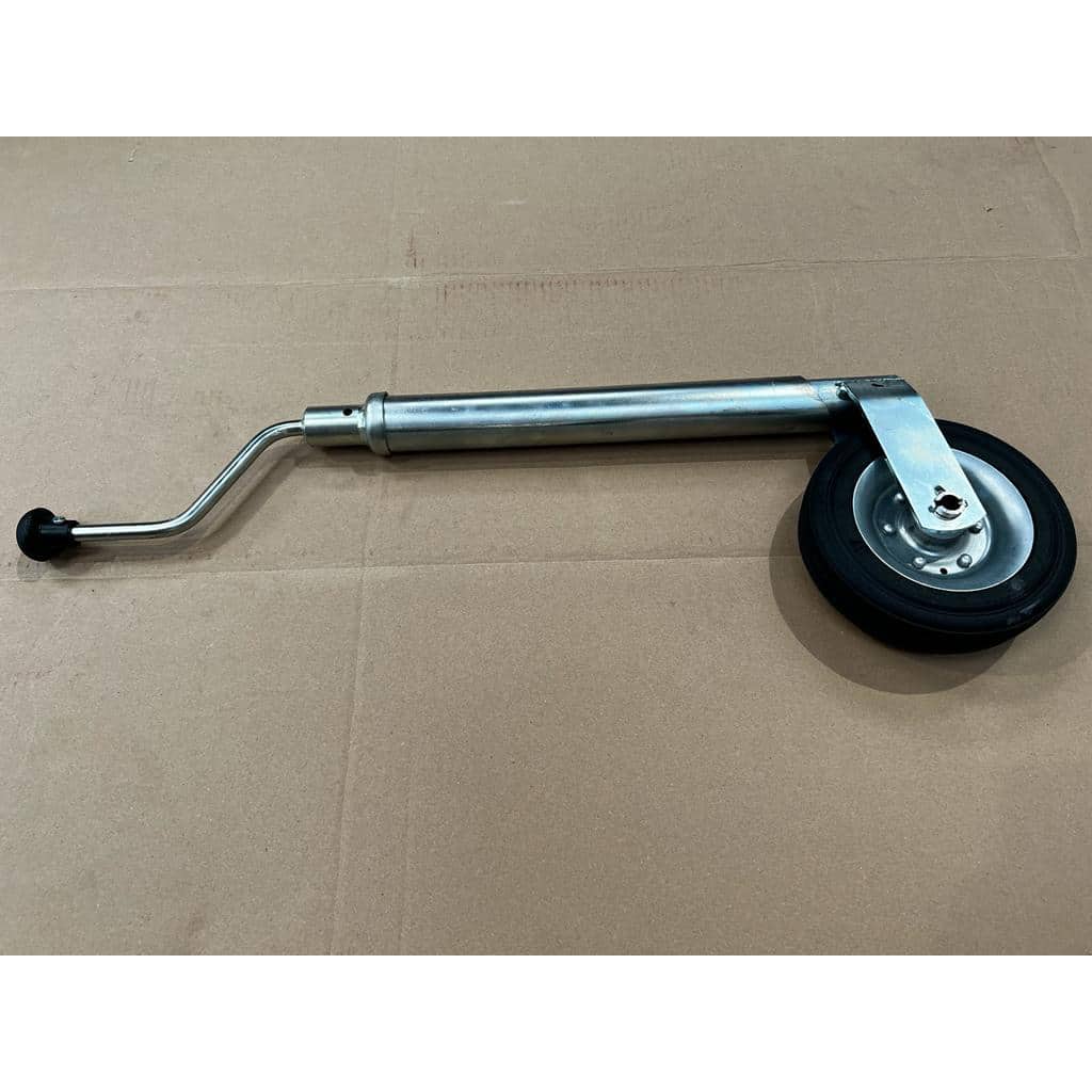 TJ13 Smooth trailer Jockey Wheel (Telescopic 48mm) Trailer Engineering