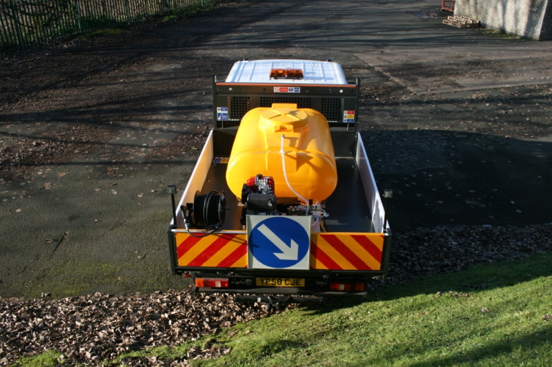 ford transit water bowser truck complete with pressure washer/jet washer