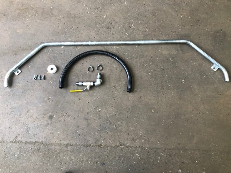 Spray Bar Bumper Bar Photo With Parts Kit As From April 2019 Gravity Fed