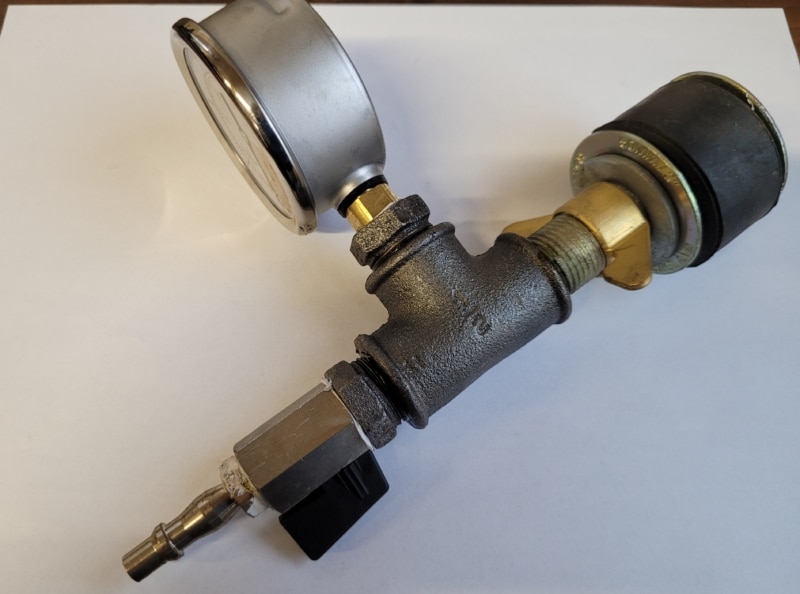 Fuel Tank Pressure Test Kit Trailer Engineering