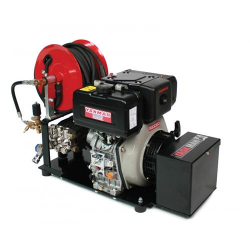 Yanmar Diesel Plate Mounted Pressure Washer 3000 PSI Trailer