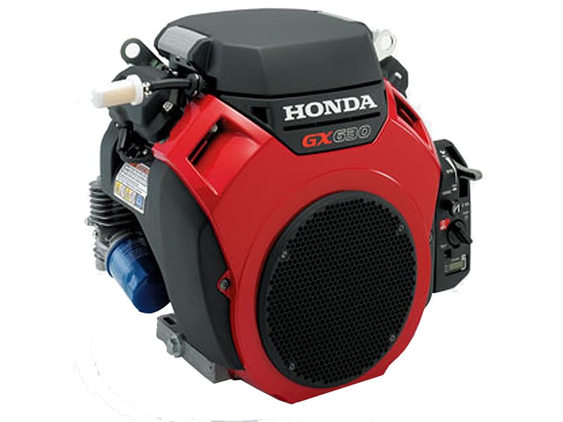 The Honda GX630 20.8HP Petrol Engine on a white background