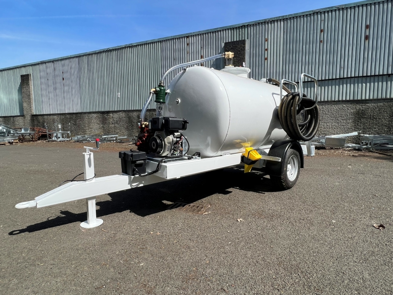 3000 Litre Vacuum Tanker C/W 2" Centrifugal Trash Pump Trailer