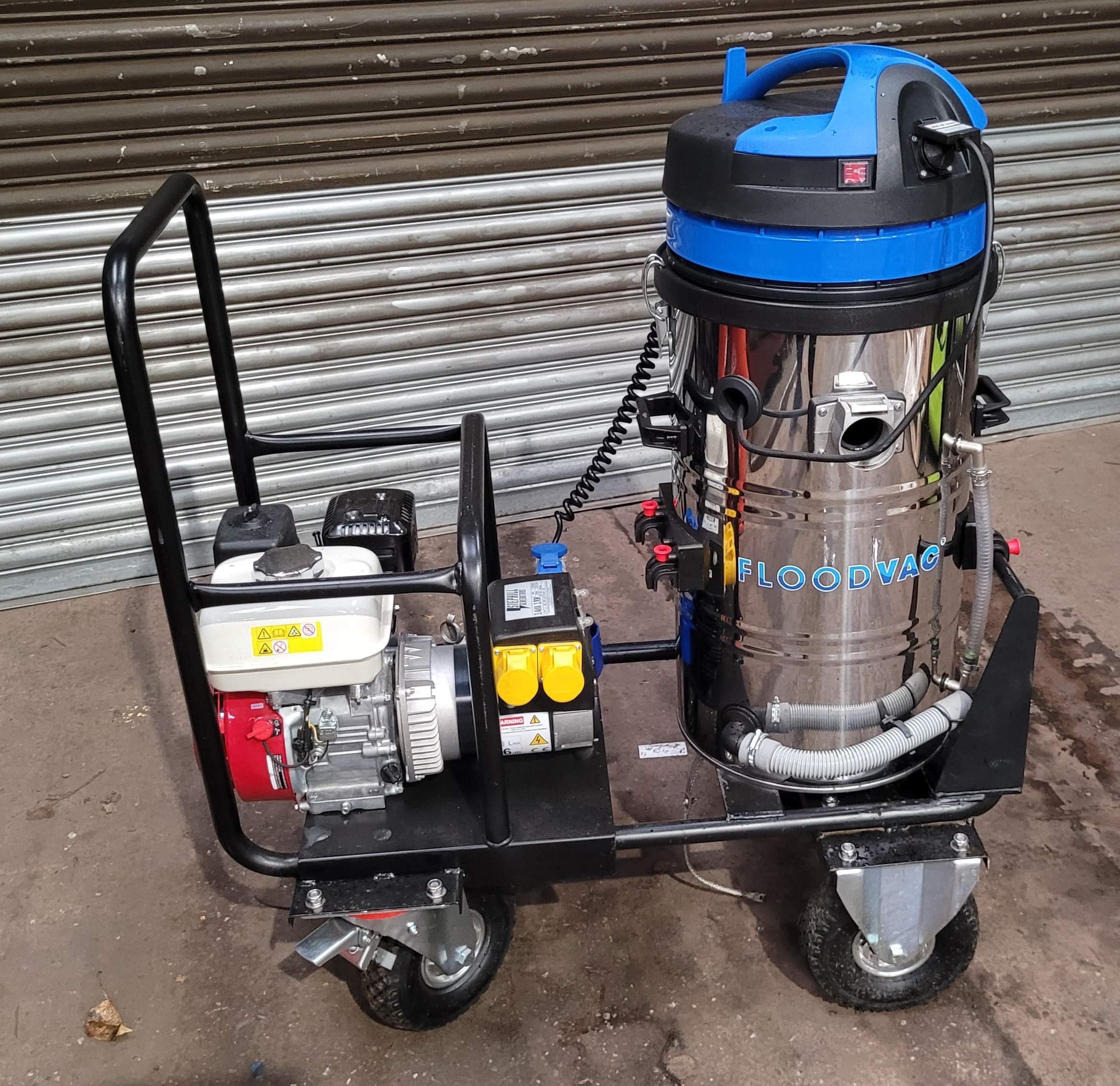 90L Flood Vacuum Cleaner Trailer Engineering