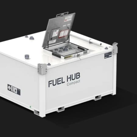 FUEL HUB 4300 L 950 Litre U.N. Approved Bunded JET A1 Fuelcube / Polycube Trailer Engineering