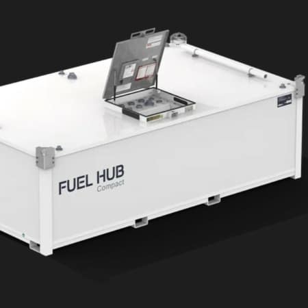FUEL HUB 8400 L 950 Litre U.N. Approved Bunded JET A1 Fuelcube / Polycube Trailer Engineering