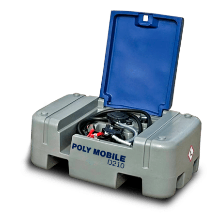 polymobile 210l 950 Litre U.N. Approved Bunded JET A1 Fuelcube / Polycube Trailer Engineering