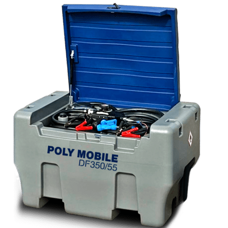 polymobile 350 50l 950 Litre U.N. Approved Bunded JET A1 Fuelcube / Polycube Trailer Engineering