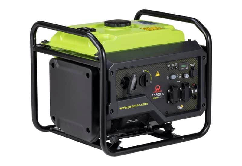 P3500i o front lateral view right Portable Generators Trailer Engineering