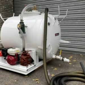 1500L Vacuum Suction Sewage Tanker