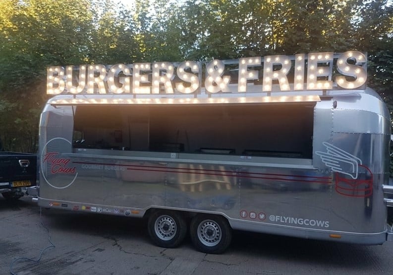 24ft catering trailer